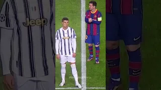 مهارات كريستيانو رونالدو VS مهارات مسي اقوي مواجهه اسطوريه 