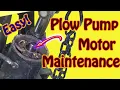 Snow Plow Pump Motor Pre-Season Maintenance - Increase Snow Plow Pump Performance Fix Pump Issues