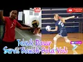 Download Lagu TUTORIAL TEKNIK DASAR SERVIS BAWAH BOLA VOLI yg baik \u0026 benar || Under Hand Serve Skill in Volleyball