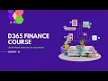 MS Dynamics 365 Finance Operations Part - 14