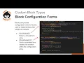 Drupal 8 Developer Training - 7 Custom Block Types
