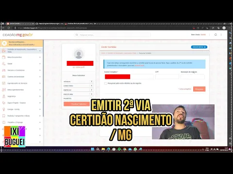 Download MP3 📄 COMO SOLICITAR A 2ª VIA DA CERTIDÃO DE NASCIMENTO - MG ( segunda via )