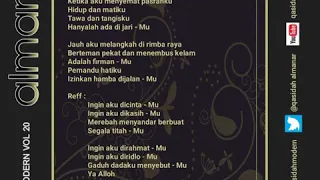 minus one ingin aku di cintamu 1 album almanar vol 20