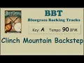 Clinch Mountain Backstep 90 bpm bluegrass backing track