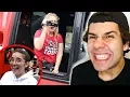 CONFRONTING TMZ ON CAMERA SCREAMING