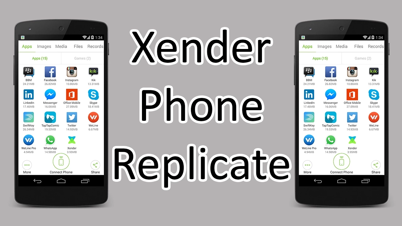 Xender - How to Replicate Your Phone