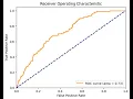 Machine Learning - Binary Classification ROC-AUC score example
