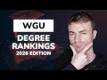 WGU Degree Rankings - Top 25 WGU Degrees The Battle Begins