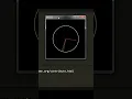 analog clock in python pygame BLACK BOARD