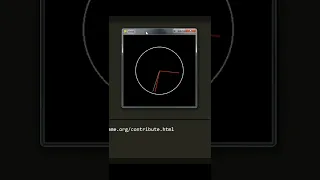 analog clock in python pygame BLACK BOARD