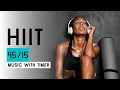 Hiit Workout Music With Timer 45 seconds work 15 seconds rest