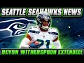 BREAKING NEWS Seattle Seahawks EXTEND Devon Witherspoon s contract