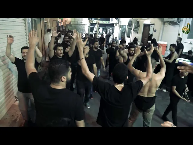 ⁣قصيدة ( مرحبا بأبو الفضل ) الرادود  حسين الحلواچي - موكب عزاء مأتم بن رجب ليلة سابع محرم 1440هجرية