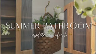 2025 TEMU BATHROOM REFRESH decorate with me 2025 temu home decor