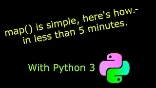 Python 3 - The Map Function is Awesome