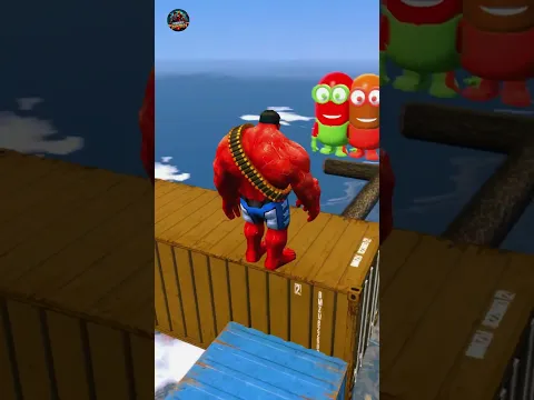 28 GTA 5 Water Ragdoll Fails vs Minion Jumps Spiderman | Venom | batman