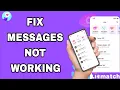 Download Lagu How To Fix And Solve Messages Not Working On Litmatch App | Final Solution