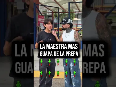 Buscando a la mestra mas guapa de la preparatoria (La directora) #leodany #parati #Viral #shorts