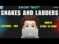 Snakes and Ladders Detailed Reason Leetcode 909 codestorywithMIK