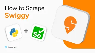 How to Scrape Swiggy Data - Complete Python Selenium Tutorial
