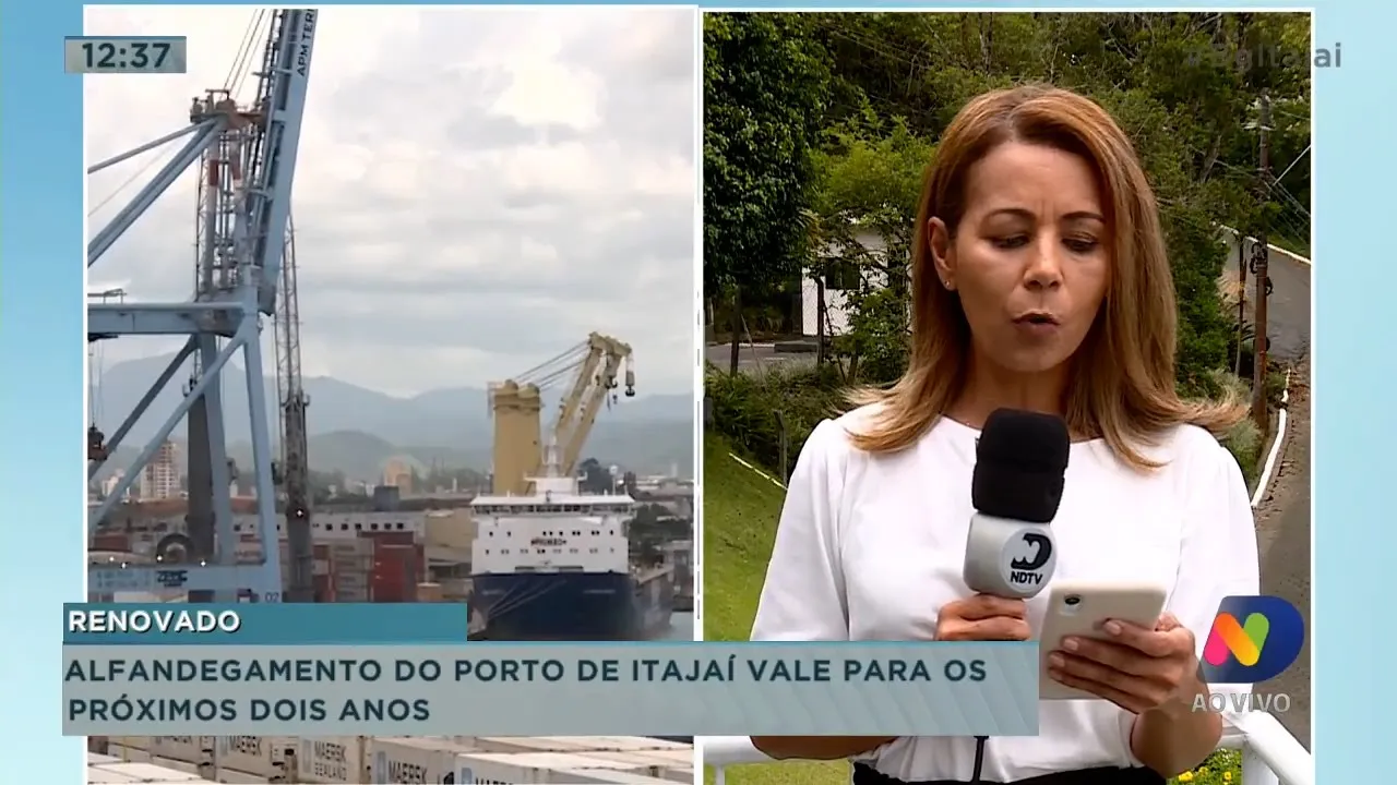 Alfandegamento do Porto de Itajaí vale para os próximos dois anos