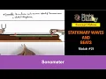 Class 11 Physics Stationary Waves And Beats Sonometer For JEE NEET
