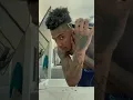 Blue Face Self Hair Cut l Viral No Cap