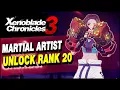 Xenoblade Chronicles 3 How to unlock RANK 20 on MARTIAL ARTIST class Ghondor Ascension Quest