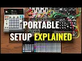 How I Built My Portable Live Techno Setup MPC Sample Oxi One and Modular Explained