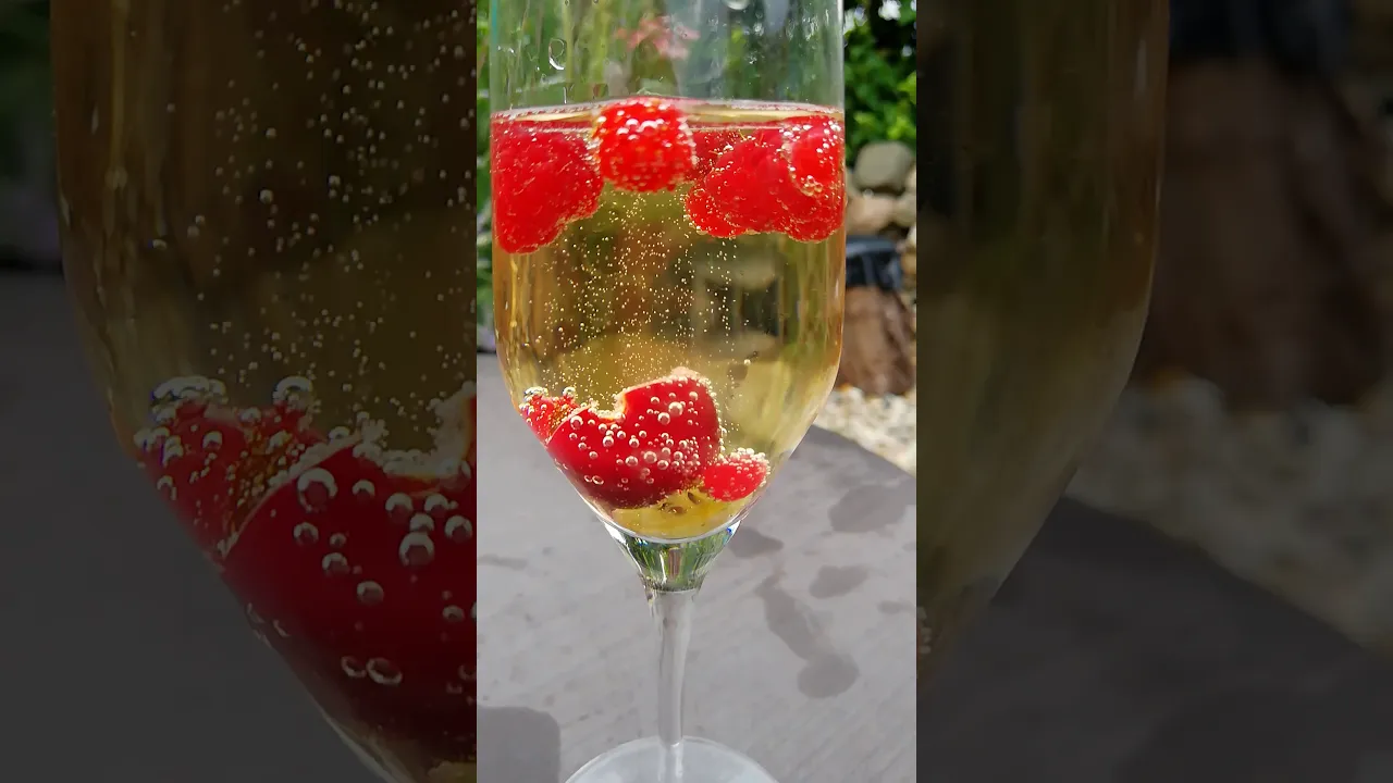 
          
          
          
            
            Sekt mit Früchten aus dem Garten
          
        . 