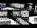 After Effects Tutorial - Rolling Typography Motion Graphics in After Effects