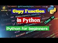 14 Python Bangla Tutorial - Copy List Function in Python