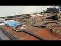 Tyco Slotcar Racing-80 meter track layout