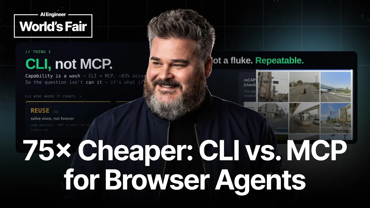 The Dark Arts of Web Automation: Teaching Agents to Use Websites Like Humans — Corey Gallon, Rexmore: video thumbnail