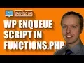 Use WP Enqueue Script To Properly Add Javascript Files To WordPress