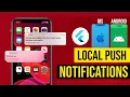 Implement Flutter Local Push Notifications Local Notification for android and iOS PackageExplore