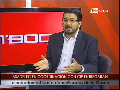 Asadelec en coordinación con CIP entregarán electrodomésticos a damnificados de La Gasca