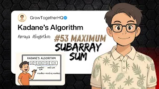 Kadane s Algorithm Maximum Subarray Sum Arrays Algorithm