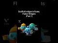 Scaffold widget in flutter flutter Widgets Part 1