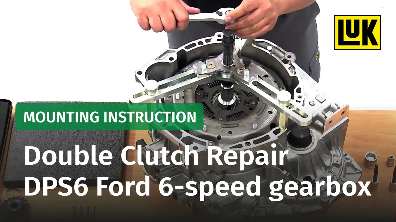 Ford DPS6 6-speed Dry Double Clutch Repair with RepSet 2CT