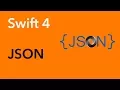 How to parse JSON One Line Swift 4 Xcode 9 0
