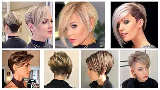Asymmetrical Pixie Cut ideas for women