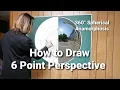 How to Draw 6 Point Perspective