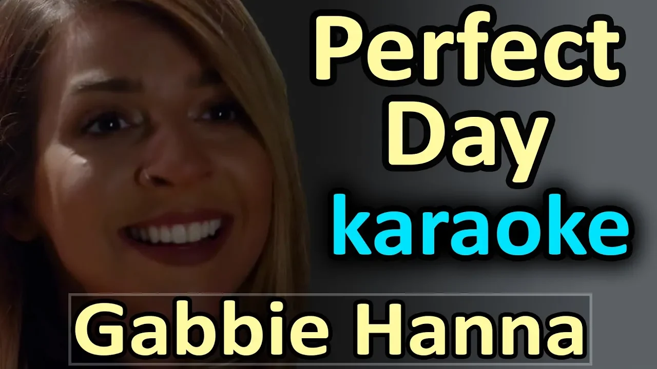 Perfect Day - Gabbie Hanna - Karaoke Instrumental by SoMusique