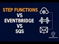 Step Functions vs EventBridge vs SQS When to Use What AWS Explained Simply