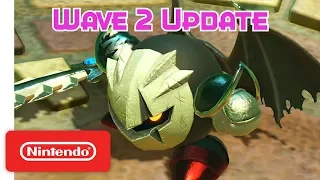 Kirby Star Allies Wave 2 Update Dark Meta Knight Nintendo Switch 