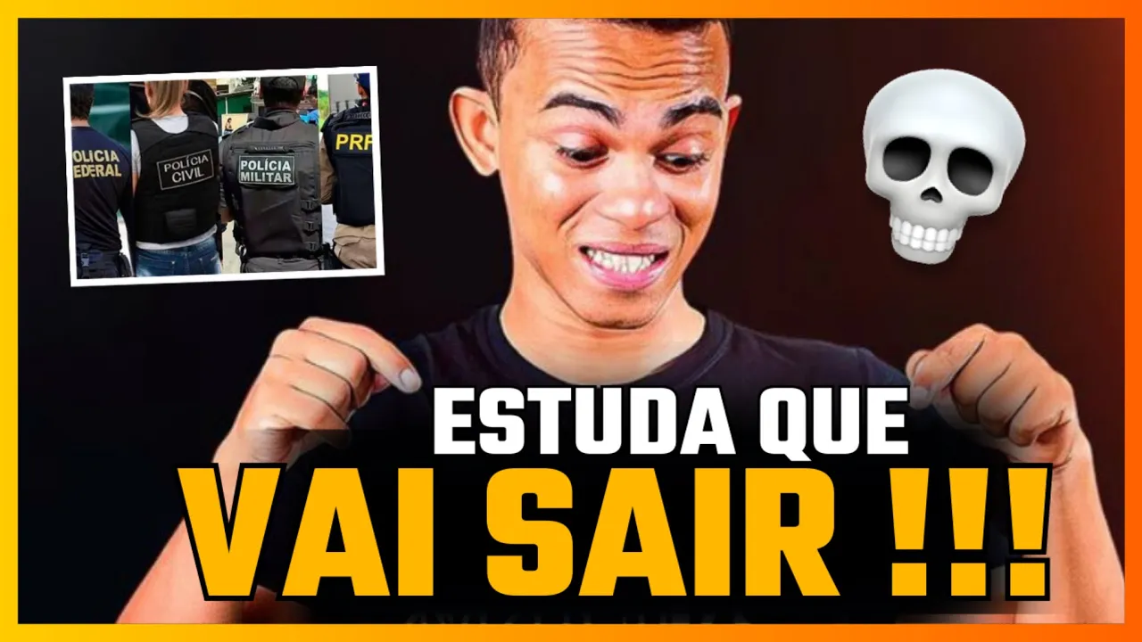6 CONCURSOS POLICIAIS COM EDITAL SAINDO !