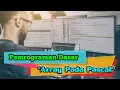 Belajar Bahasa pemrograman Dasar - Array pada Pascal