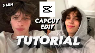 5 min capcut edit tutorial for beginners importing graphs transitions etc