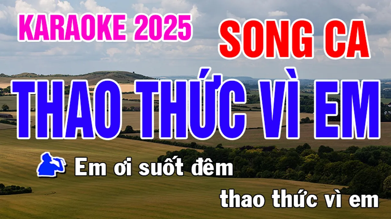 Thao Thức Vì Em Karaoke Song Ca Nhạc Sống - Phối Mới Dễ Hát - Nhật Nguyễn